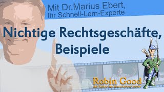 Nichtige Rechtsgeschäfte Beispiele [upl. by Blayze222]