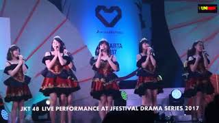 JKT48 PERFORMANCE AT JFESTIVAL DRAMA SERIES 2017 [upl. by Neleb]