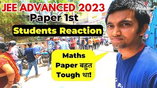 JEE Advanced 2023  Candidates Review  JEE Paper Students Review 2023 [upl. by Aymahs415]