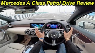 Mercedes Benz A Class Petrol Drive Review l Aayush ssm [upl. by Animahs889]