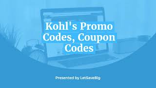 Kohls Coupons  30 Off Promo Codes and Discounts  LetSaveBig [upl. by Phelan]