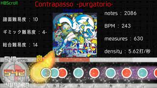 【太鼓さん次郎】Contrapasso purgatorio【創作譜面】tpazolite 《ギミック譜面》 [upl. by Naek]