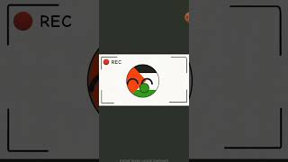 Palestine dance  countryballsanimation flipaclipindonesia [upl. by Rumilly]