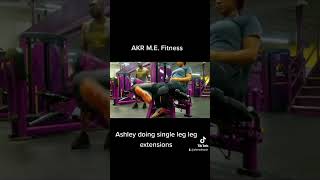 ASHLEYS Secret to Strong and Toned Legs Revealed [upl. by Nowahs499]