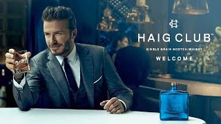 New David Beckham Haig Club Clubman TV Ad [upl. by Ellebyam]