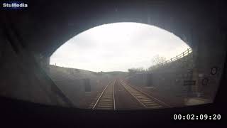 THE BORDERS RAILWAY CAB RIDE  EDINBURGH WAVERLEY TO TWEEDBANK  IN UNDER 4 MINUTES [upl. by Raimondo742]