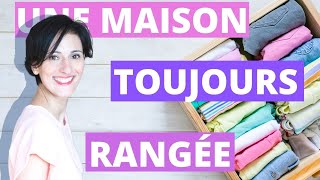 Une maison toujours rangée  5 astuces faciles à mettre en place [upl. by Nole]