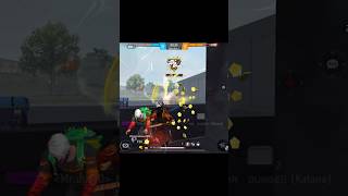 Katana fight💥1v4❤️‍🔥shortsfeedfreefireclipsthreefingergameplaymobileplayer [upl. by Hanoy189]