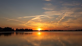 Valkenburgse Meer Sunset TimeLapse Valkenburg Netherlands [upl. by Wiersma442]