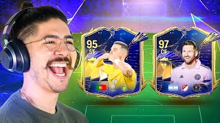 I GOT TOTY MESSI AND TOTY RONALDO [upl. by Goles]