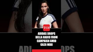 Sick Adidas Says Sorry Drops ProPalestine Supermodel Bella Hadid From Ad Campaign  Watch [upl. by Howe]