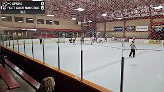 Period 3  KC Spurs vs Fort Sask Rangers  06122024 [upl. by Oballa]