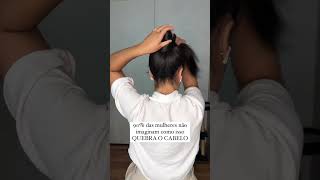 Você faz assim também🫠❌cabelo hair cabelosaudavel cabeloliso cabelolongo cabelocrespo coque [upl. by Llerraj]