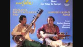 Duet Sitar amp Sarod 2 Raga Kiravani  I Bhattacharya amp Aashish Khan [upl. by Brnaby]