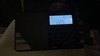 225kHz Polskie Radio Jedynka received in Tunisia [upl. by Adnauqaj]