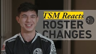 TSM Reacts NALCS Roster Changes [upl. by Terchie]