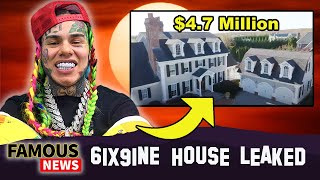 6ix9ine House Leaked To Fans Again  Famous News [upl. by Nitsyrk]