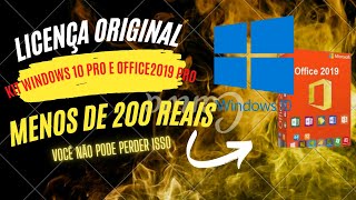 Como ativar windows 10 office 2019 download com licença original permanente [upl. by Ramonda798]