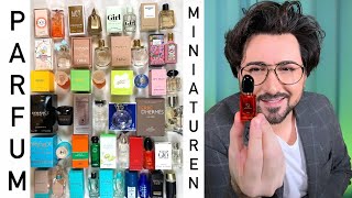 Parfum Miniaturen Sammeln 🤩 September Haul [upl. by Edualcnaej]