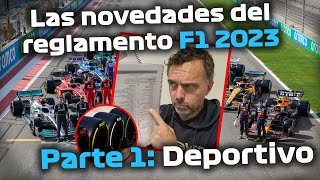 Novedades Reglamento F1 2023 Parte 1 Deportivo [upl. by Tabbitha]