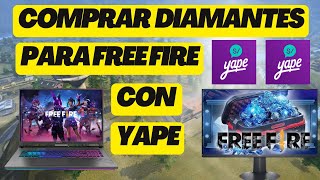 Como Recargar Diamantes Para free fire con YAPE 2024 [upl. by Ihcur]