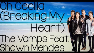 Oh Cecilia Breaking My Heart  The Vamps Feat Shawn Mendes [upl. by Fital]