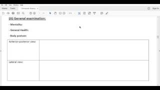 03 PT Orthopedic sheet  general examination [upl. by Leirud]