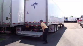 Maxon Lift Corp GPSLR REAR SLIDER TRAILER APPLICATION [upl. by Laeria]