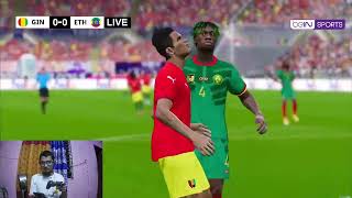 eFootball Pes 21 Gameplay I Guinea vs Ethiopia  Africa Cup Of Nations Qualification 2025 [upl. by Lulu]