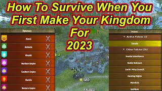 Tips To Survive When Making A Kingdom In 2023  Updated Guide  Flesson19 [upl. by Garate]