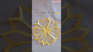 How to make paper flower in easy way🌻💛shorts short trending viralvideo diy craftdesignpaper [upl. by Harutak219]