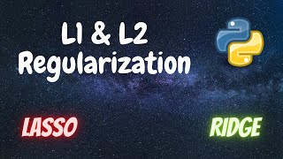 L1 amp L2 Regularization Techniques  Lasso Ridge  Python [upl. by Anim]