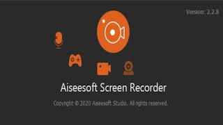 AISEESOFT SCREEN RECORDER COMO GRAVAR A TELA DO COMPUTAR [upl. by Nonek]