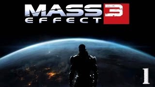 Прохождение Mass Effect 3  часть 1Отставной офицер [upl. by Naryb]