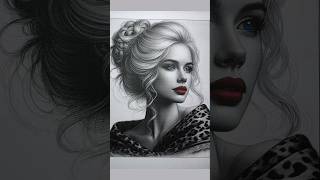 art Unbelievable Portrait Transformation Black amp White to Vibrant Colors Art satisfying [upl. by Anaahs32]