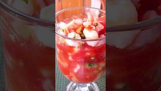 CEVICHE or SHRIMP COCKTAIL PMGK food shorts [upl. by Sarge694]