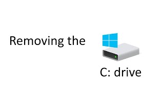 Trying to delete the C drive in windows [upl. by Tsyhtema935]