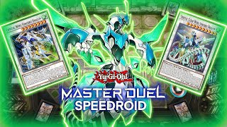 SPEEDROID Deck MultiNegate Endboard Rank Duels  Clear Wing Synchro Dragon  YuGiOh Master Duel [upl. by Verney]