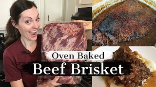 Oven Baked Beef Brisket  Best Brisket Recipe [upl. by Marci]