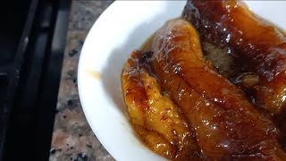 Dulce de platano maduro en la air fryer [upl. by Ciro]