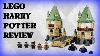 LEGO  2011 Harry Potter  Hogwarts Battle For Hogwarts 4867 Review [upl. by Ellingston613]