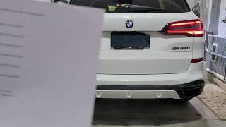 2020 BMW X5 M50i Exhaust Sound [upl. by Silvie]