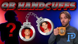 TOP 10 DYNASTY QB STASHES Best Quarterback Handcuffs for SuperFlex Fantasy Football [upl. by Jegger]