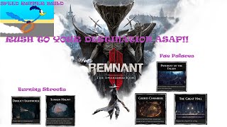 Remnant 2  Speed Runner Build and Rare Locations spawn Guide [upl. by Notlem5]