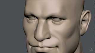 Zbrush Sculpting  Head Sculpt [upl. by Valorie768]