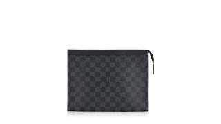 Louis Vuitton Damier Graphite Pochette Voyage MM [upl. by Ellivnarg953]