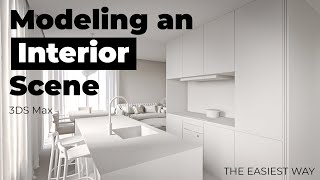 Modeling Interior In 3ds Max [upl. by Trevorr506]