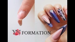 TUTO l AIE Comment limer un ONGLE FISSURÉ trop haut [upl. by Ezri]