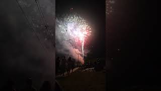 Cliffwood Beach Fireworks Veterans Park 2024 cbeach nj aberdeen [upl. by Anirahc421]