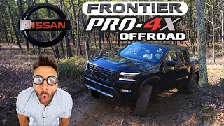 2023 Nissan Frontier PRO4X OffRoad Review The competition should be scared [upl. by Enitsirk28]